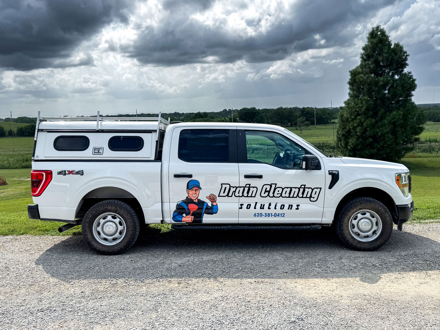 Drain Cleaning Solutions Vehicle Graphics